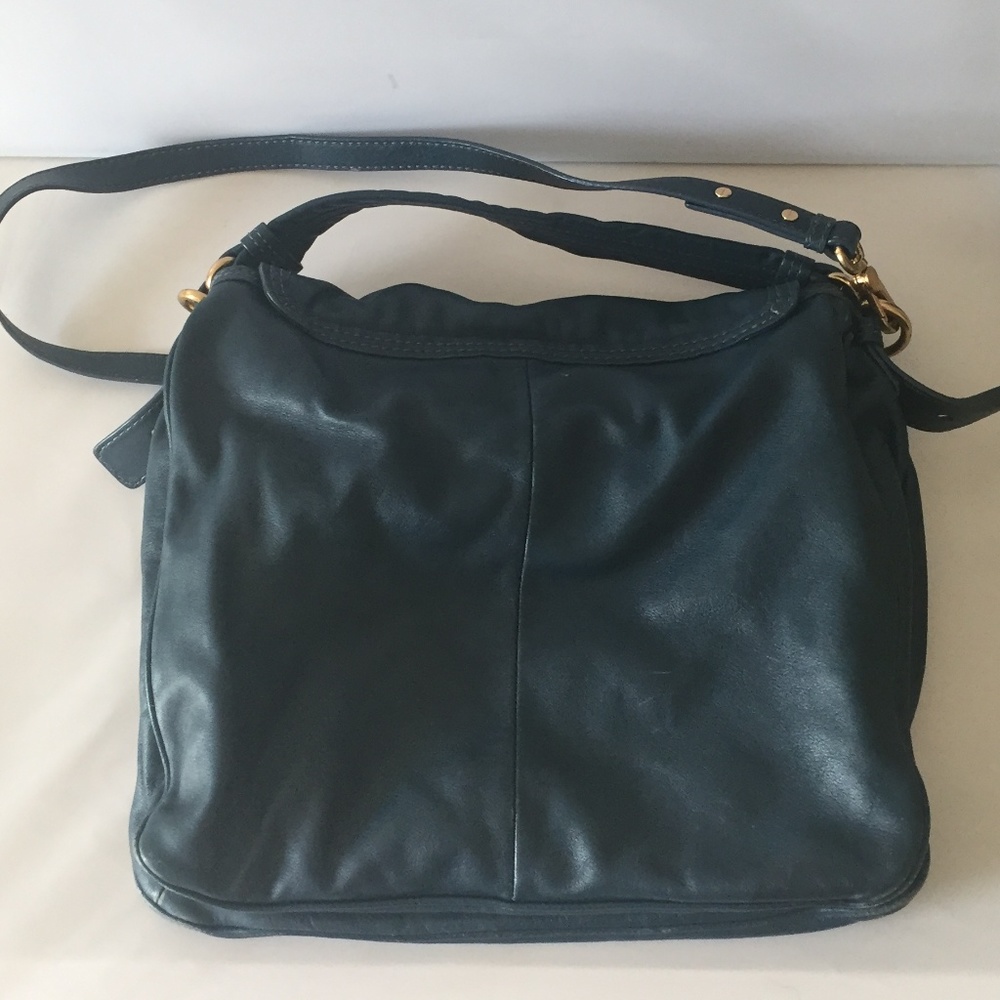 MARC BY MARC JACOBS Blue Leather Large Purse - Picture 6 of 8
